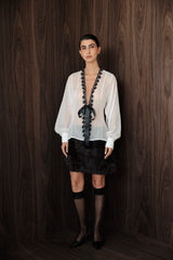 Birds and arrows skirt