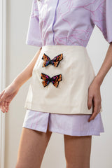 Midnight blossom skirt