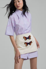 Midnight blossom skirt