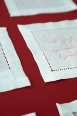 The holiday tweets coasters