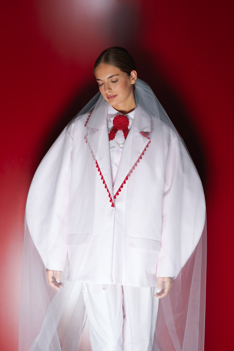 The pink magic neck tie