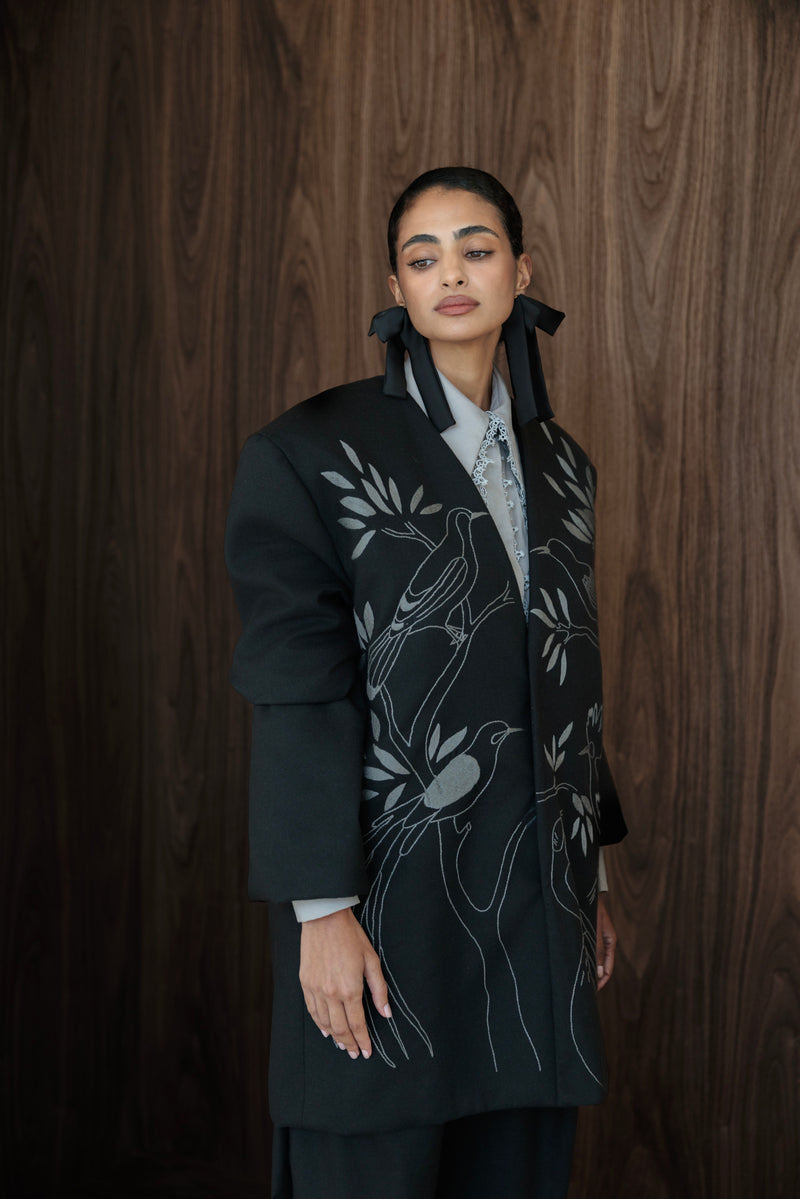 Hoopoe and friends blazer