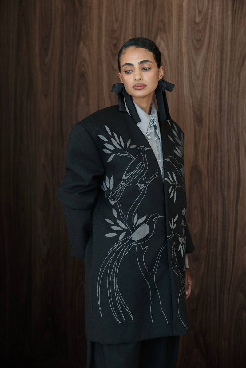 Hoopoe and friends blazer