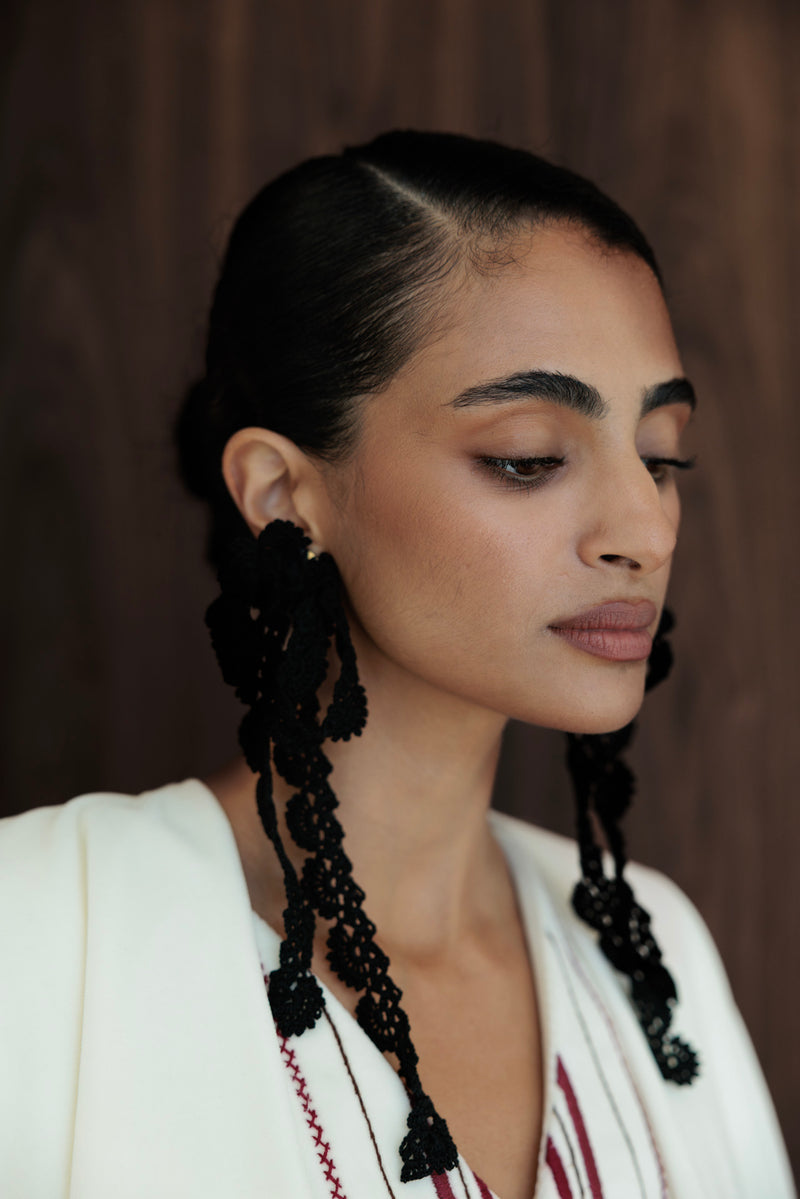 Love and rest here earrings