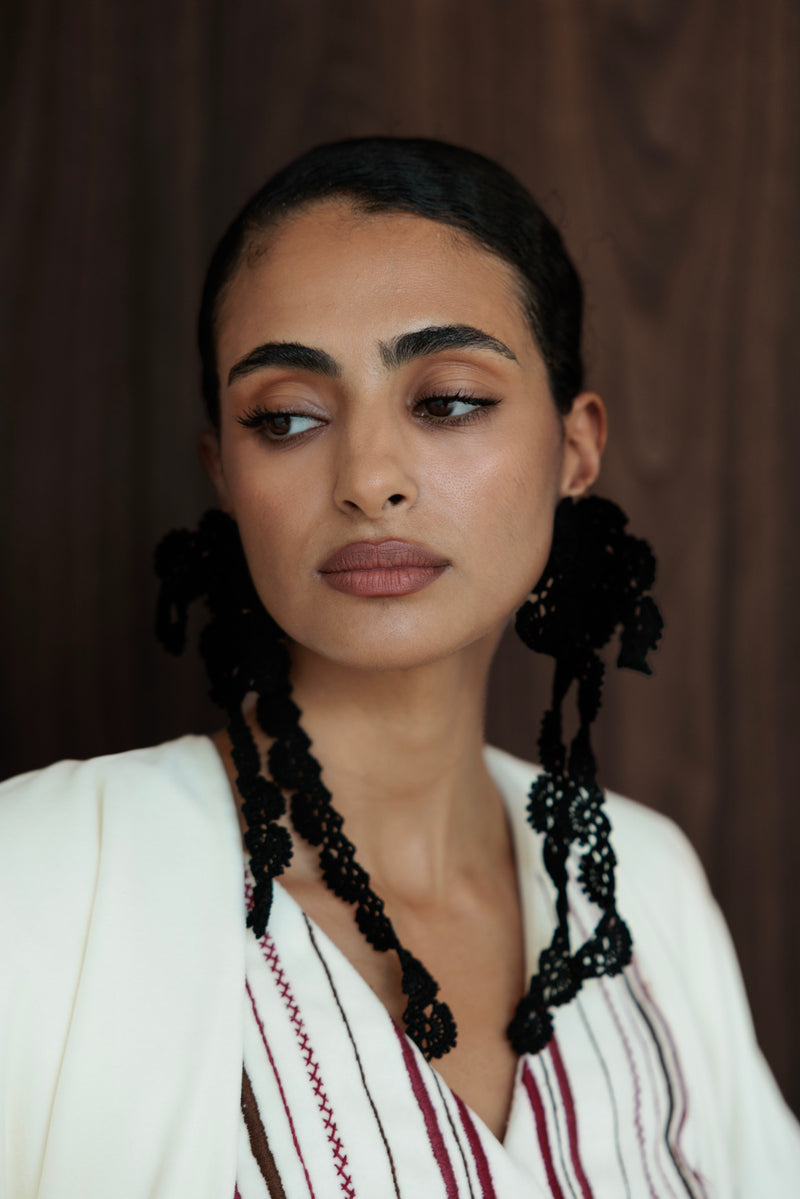 Love and rest here earrings