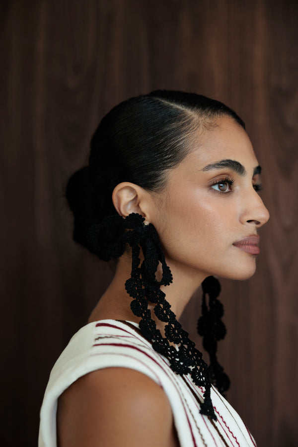 Love and rest here earrings