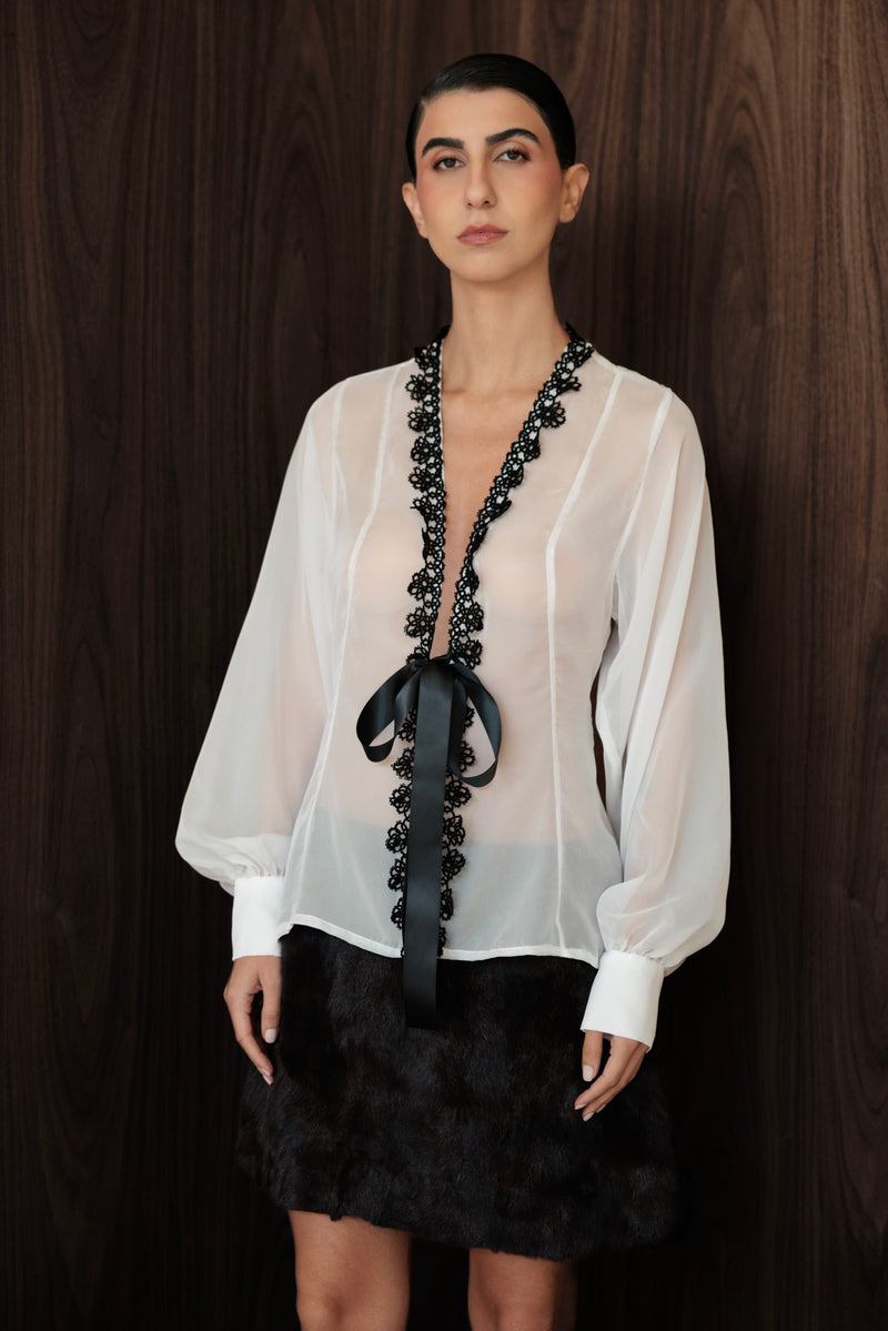 Birds and arrows skirt