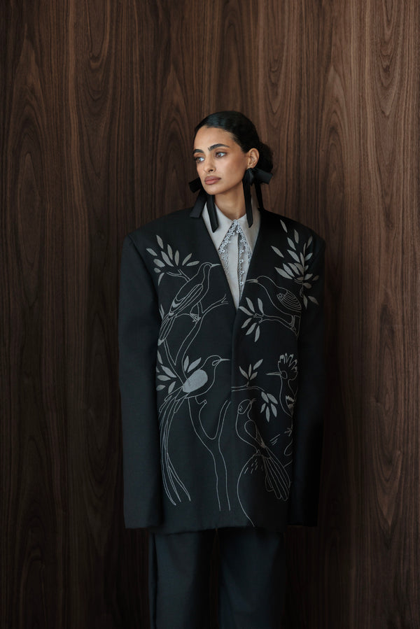 Hoopoe and friends blazer