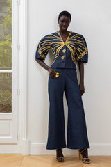 Yellow wings pants