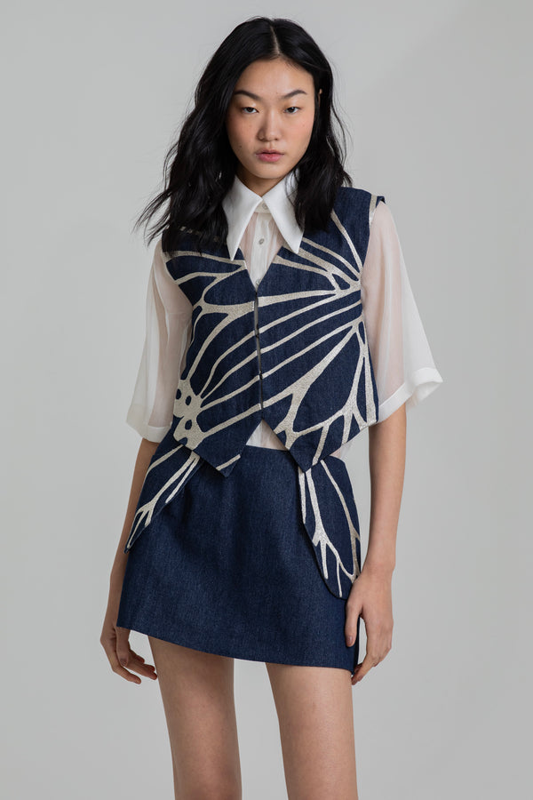 Silver dream vest