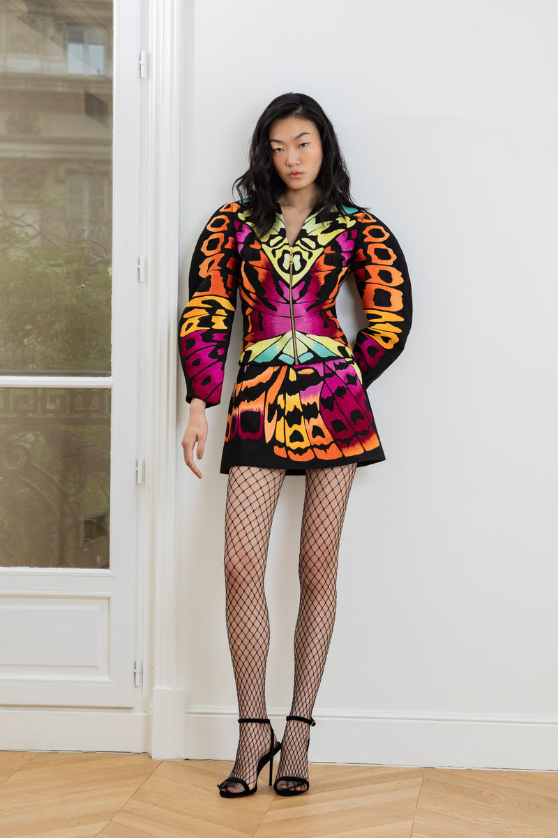 Painted wings skirt