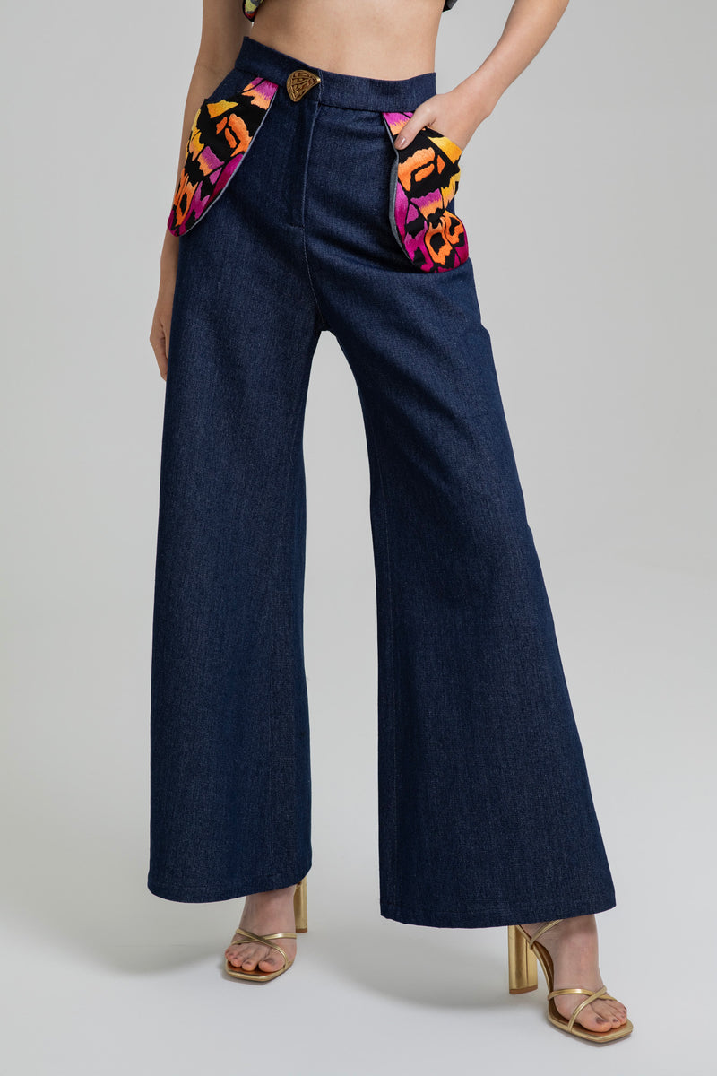 Wings in love pants