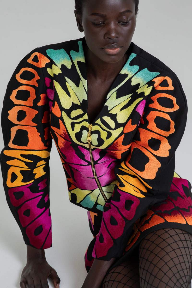 Painted wings jacket