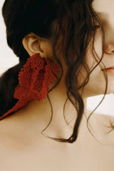 Rewards earrings in red