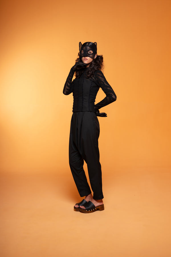 Black panther corset
