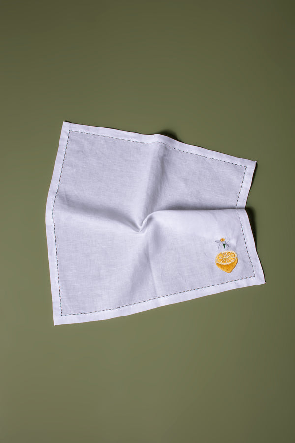 The lemon napkins