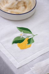 The lemon placemats